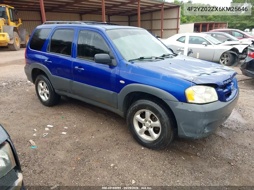 2006 Mazda Tribute I VIN: 4F2YZ02ZX6KM25646 Lot: 45168899