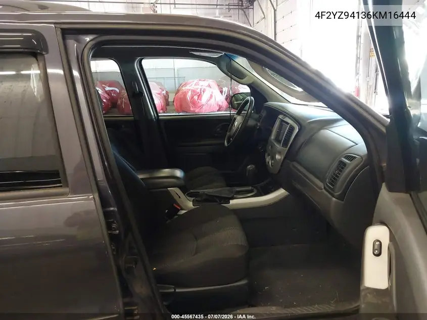 2006 Mazda Tribute S VIN: 4F2YZ94136KM16444 Lot: 45567435