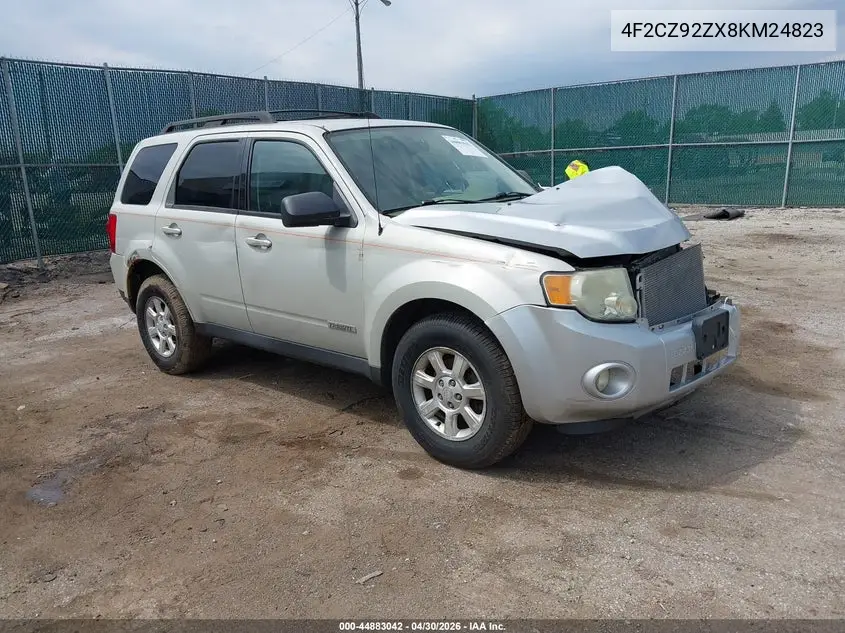 2008 Mazda Tribute I Touring VIN: 4F2CZ92ZX8KM24823 Lot: 44883042