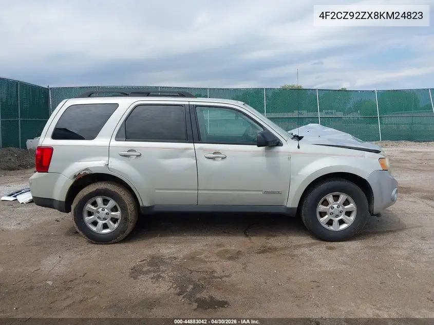 2008 Mazda Tribute I Touring VIN: 4F2CZ92ZX8KM24823 Lot: 44883042