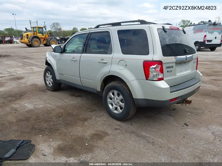 2008 Mazda Tribute I Touring VIN: 4F2CZ92ZX8KM24823 Lot: 44883042