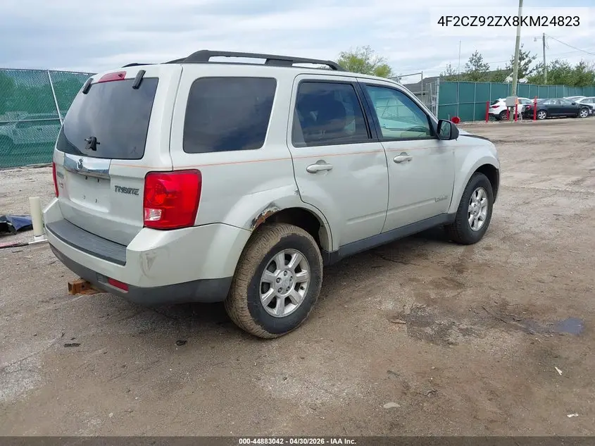 2008 Mazda Tribute I Touring VIN: 4F2CZ92ZX8KM24823 Lot: 44883042