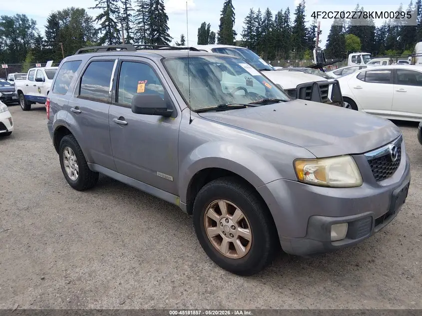2008 Mazda Tribute VIN: 4F2CZ02Z78KM00295 Lot: 45181857