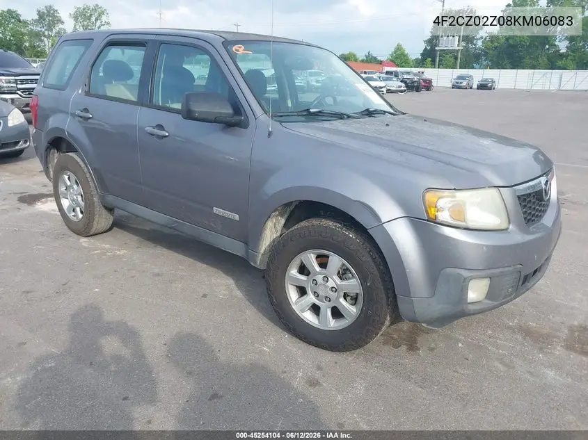 2008 Mazda Tribute I Sport VIN: 4F2CZ02Z08KM06083 Lot: 45254104