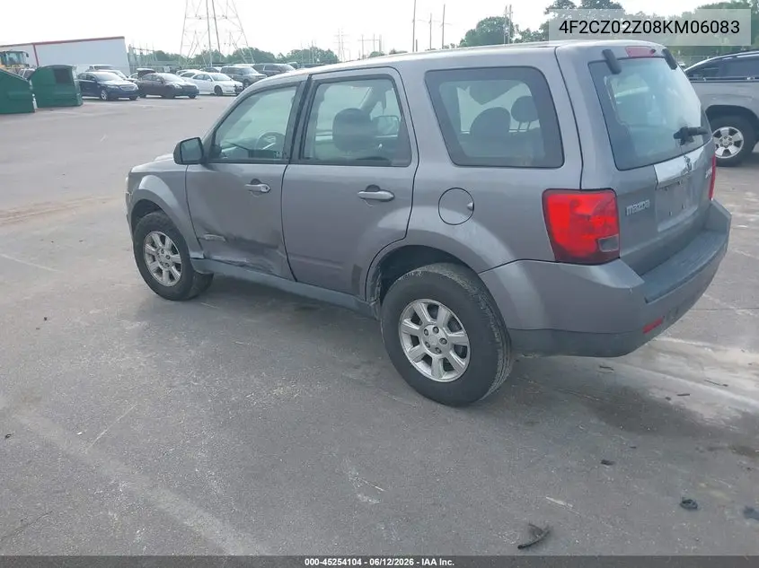 2008 Mazda Tribute I Sport VIN: 4F2CZ02Z08KM06083 Lot: 45254104