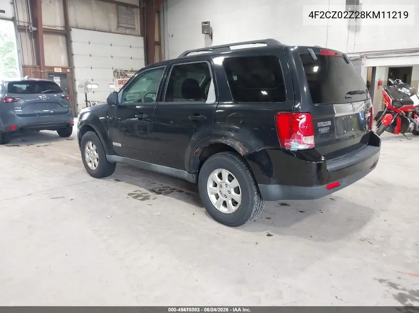 2008 Mazda Tribute I Touring VIN: 4F2CZ02Z28KM11219 Lot: 45478302