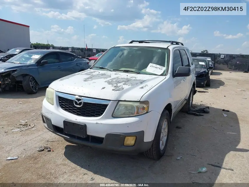 2008 Mazda Tribute I Touring VIN: 4F2CZ02Z98KM30415 Lot: 45548765