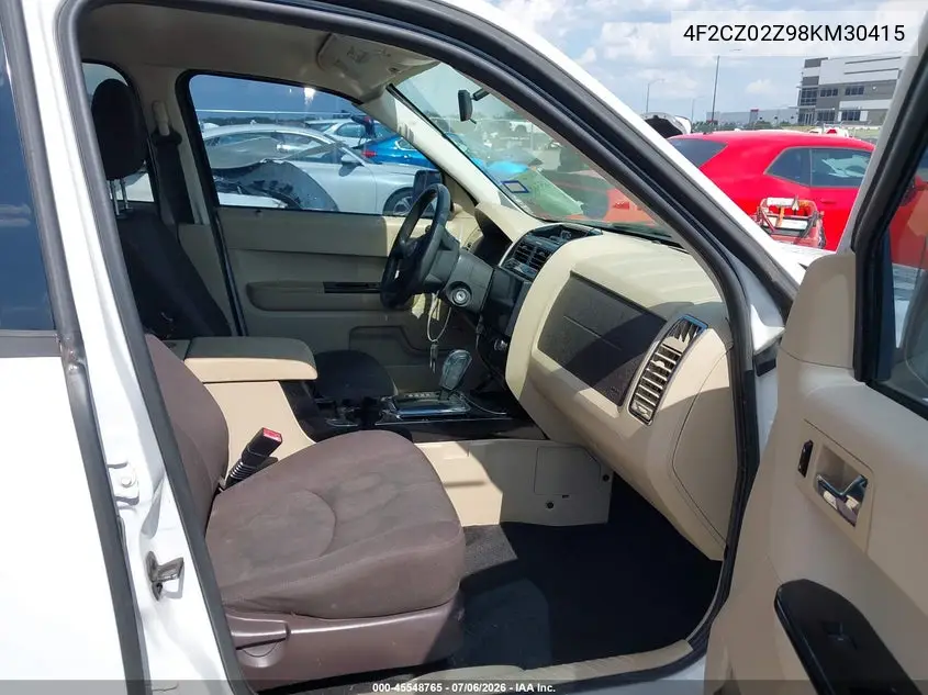 2008 Mazda Tribute I Touring VIN: 4F2CZ02Z98KM30415 Lot: 45548765