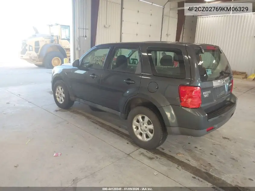 2009 Mazda Tribute I Sport VIN: 4F2CZ02769KM06329 Lot: 44120349