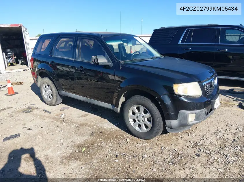 2009 Mazda Tribute I Sport VIN: 4F2CZ02799KM05434 Lot: 45089843