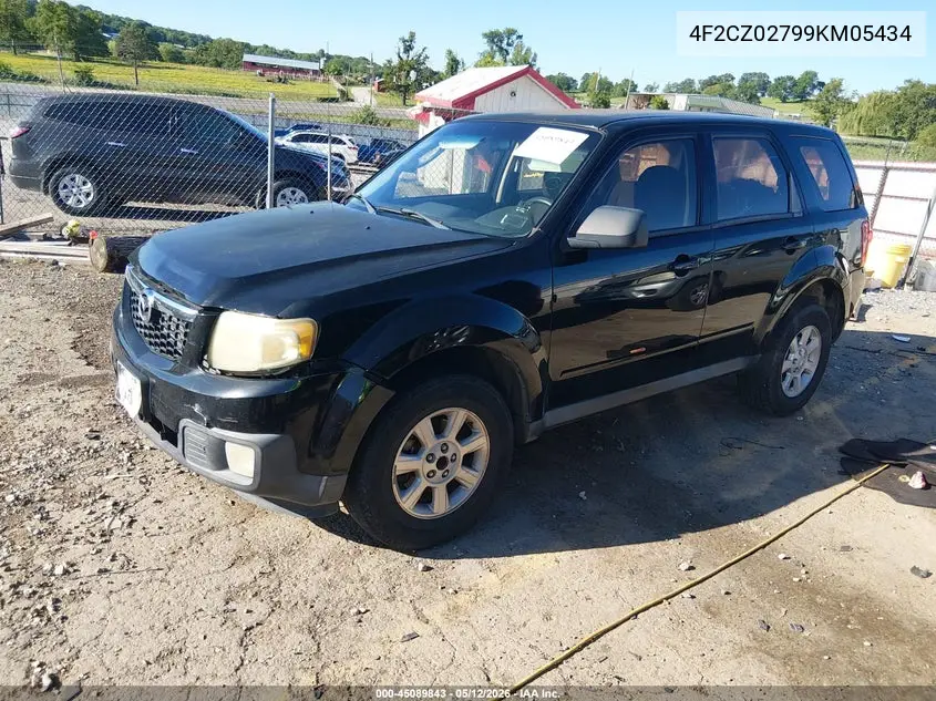 2009 Mazda Tribute I Sport VIN: 4F2CZ02799KM05434 Lot: 45089843