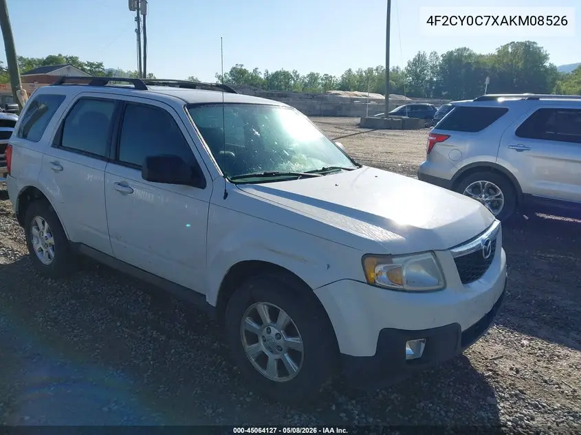 2010 Mazda Tribute I Sport VIN: 4F2CY0C7XAKM08526 Lot: 45064127