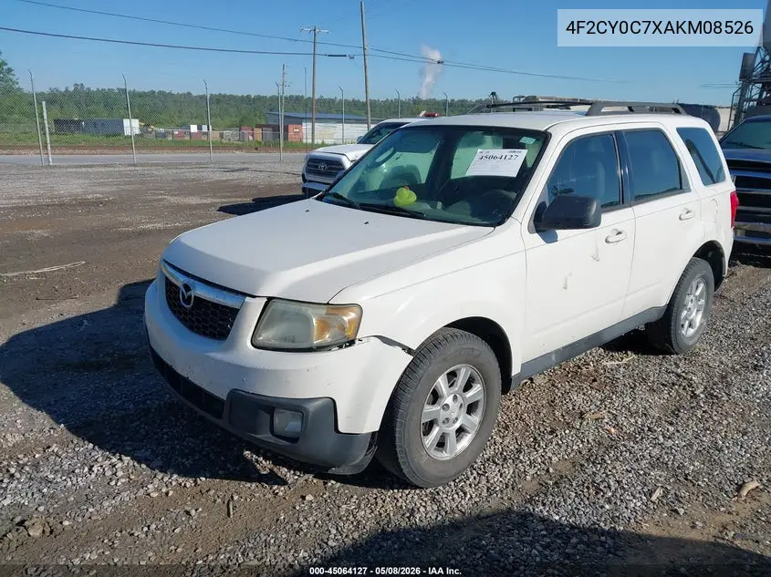 2010 Mazda Tribute I Sport VIN: 4F2CY0C7XAKM08526 Lot: 45064127