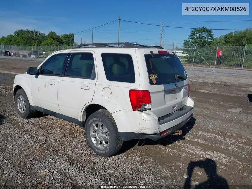 2010 Mazda Tribute I Sport VIN: 4F2CY0C7XAKM08526 Lot: 45064127