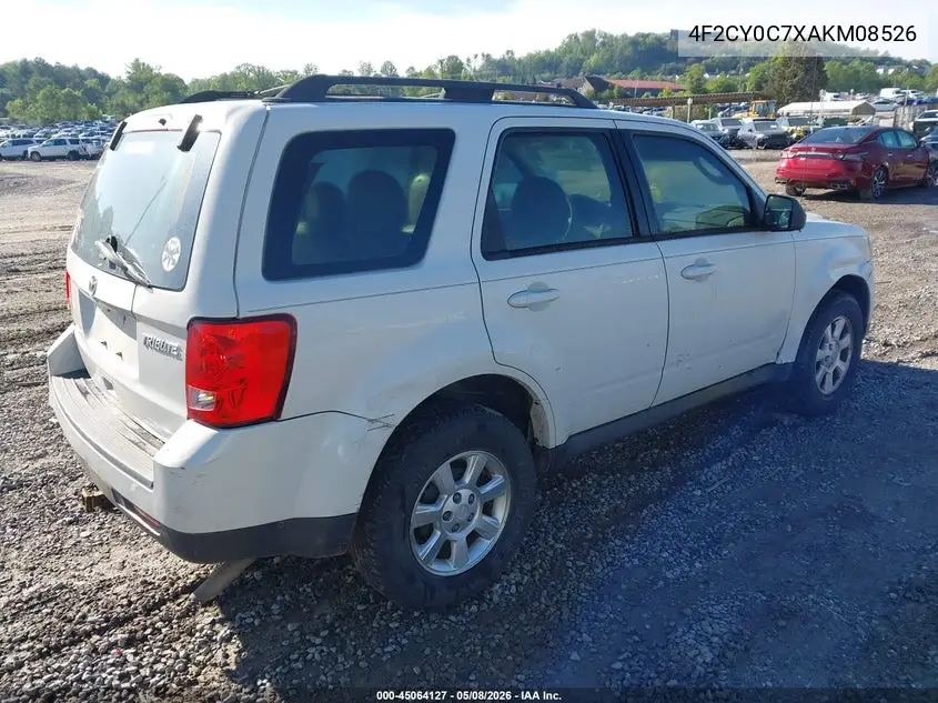 2010 Mazda Tribute I Sport VIN: 4F2CY0C7XAKM08526 Lot: 45064127