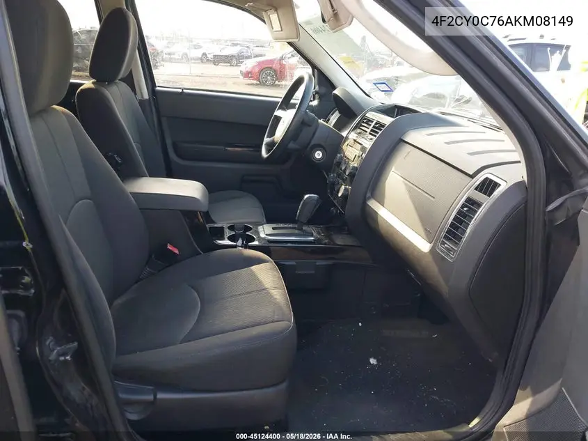2010 Mazda Tribute I Touring VIN: 4F2CY0C76AKM08149 Lot: 45124400