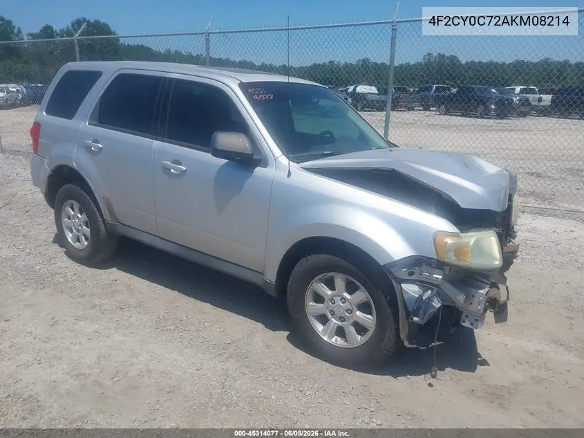 2010 Mazda Tribute I Sport VIN: 4F2CY0C72AKM08214 Lot: 45314077