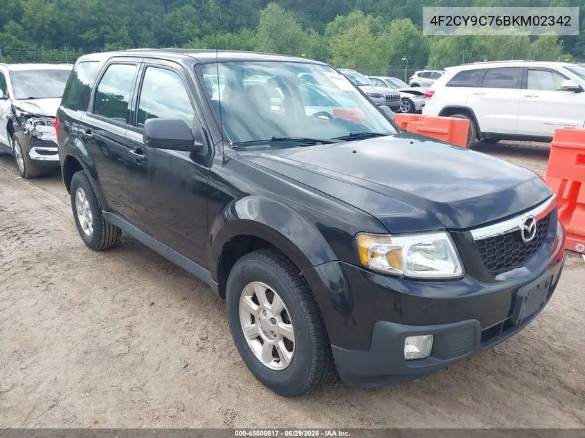 2011 Mazda Tribute I Sport VIN: 4F2CY9C76BKM02342 Lot: 45508617