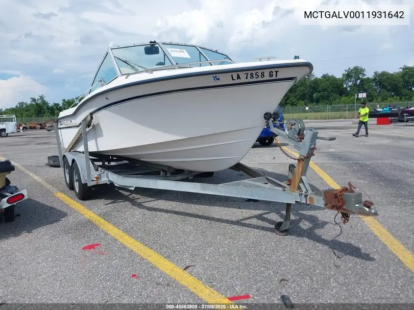 1994 Mcclain Boat Trailer VIN: MCTGALV0011931642 Lot: 45563908
