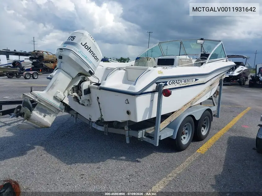 1994 Mcclain Boat Trailer VIN: MCTGALV0011931642 Lot: 45563908