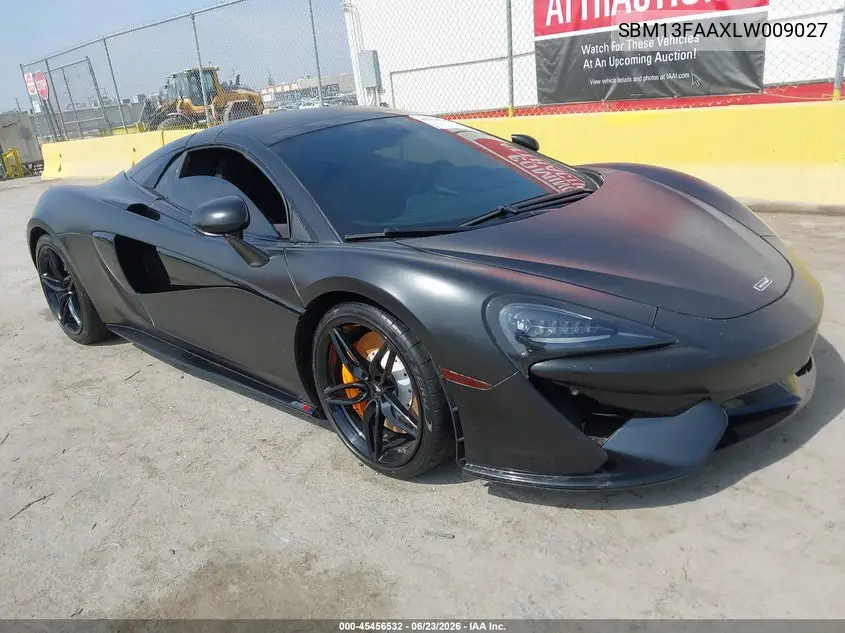 2020 Mclaren 570S VIN: SBM13FAAXLW009027 Lot: 45456532
