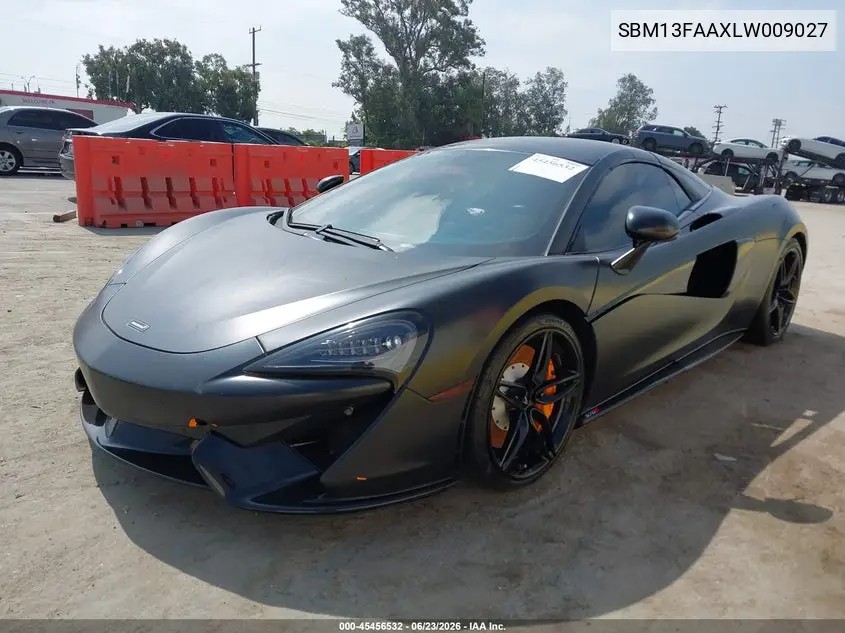 2020 Mclaren 570S VIN: SBM13FAAXLW009027 Lot: 45456532