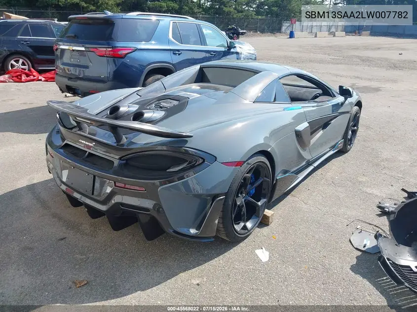2020 Mclaren 600Lt VIN: SBM13SAA2LW007782 Lot: 45568022