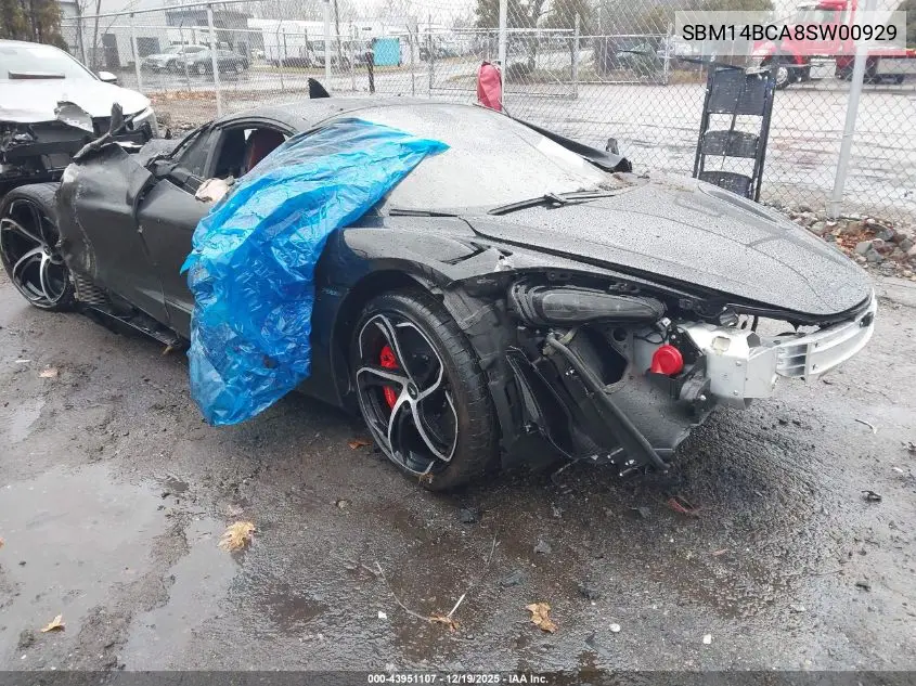 2025 Mclaren 750S Spider VIN: SBM14BCA8SW009299 Lot: 43951107