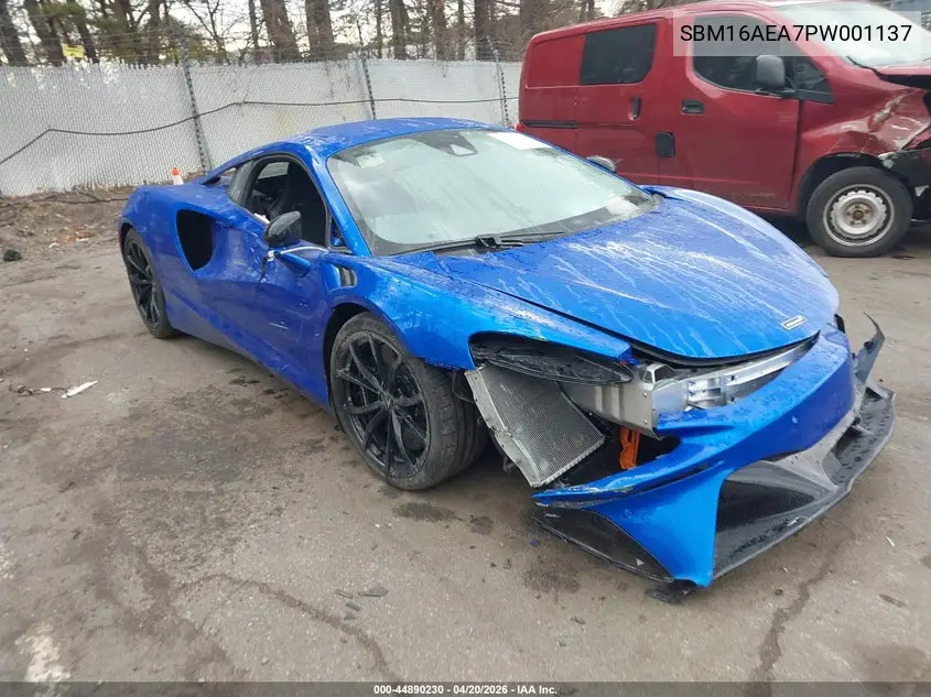 2023 Mclaren Artura Performance/Techlux/Vision VIN: SBM16AEA7PW001137 Lot: 44890230