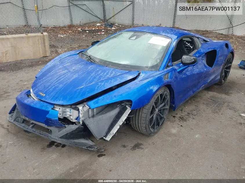 2023 Mclaren Artura Performance/Techlux/Vision VIN: SBM16AEA7PW001137 Lot: 44890230