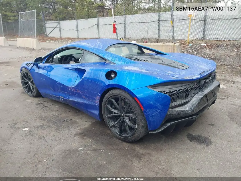 2023 Mclaren Artura Performance/Techlux/Vision VIN: SBM16AEA7PW001137 Lot: 44890230