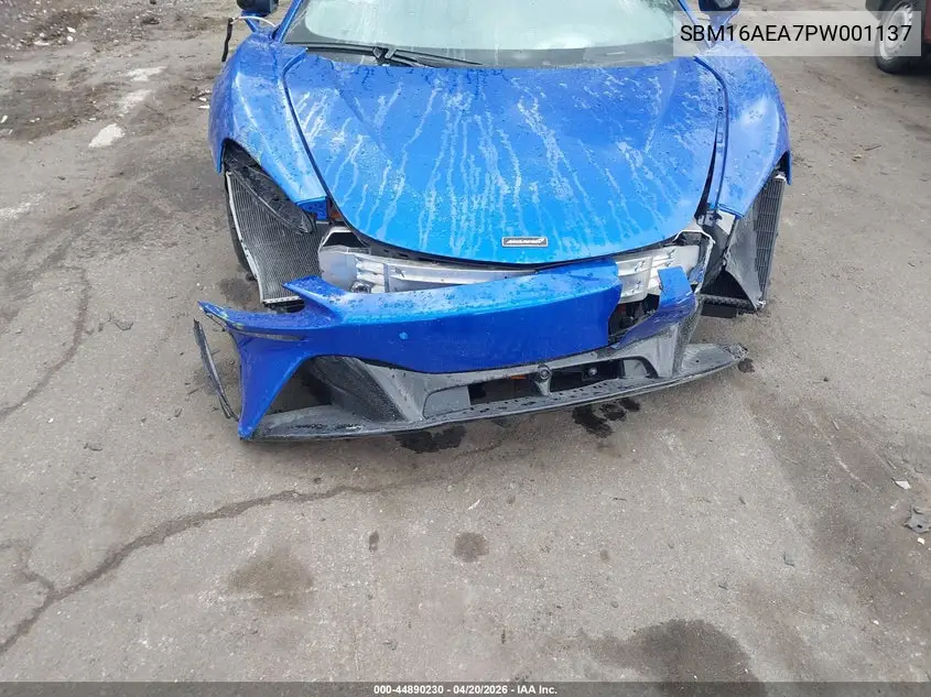 2023 Mclaren Artura Performance/Techlux/Vision VIN: SBM16AEA7PW001137 Lot: 44890230