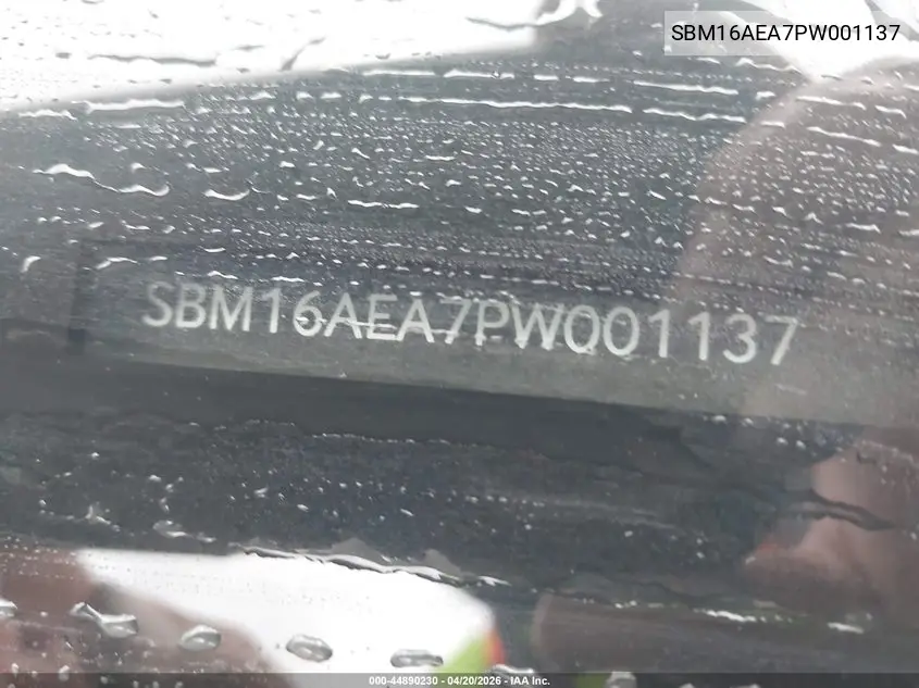 2023 Mclaren Artura Performance/Techlux/Vision VIN: SBM16AEA7PW001137 Lot: 44890230