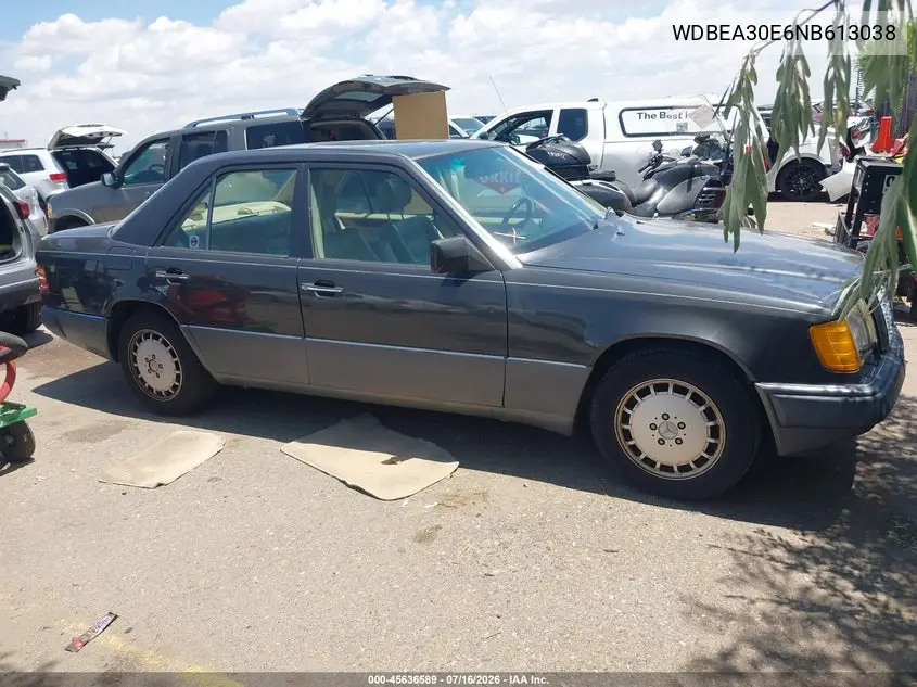 1992 Mercedes-Benz 300 E VIN: WDBEA30E6NB613038 Lot: 45636589