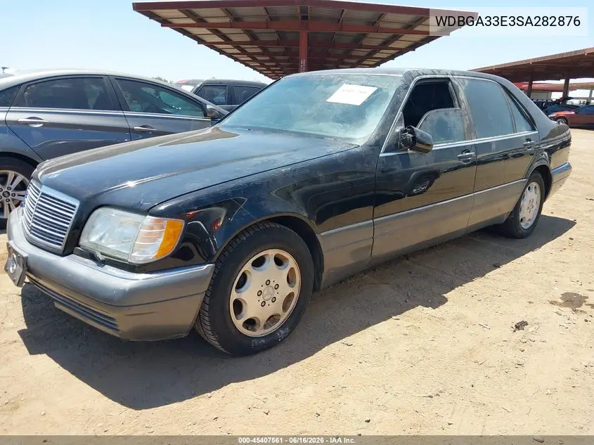 1995 Mercedes-Benz S 320 VIN: WDBGA33E3SA282876 Lot: 45407561