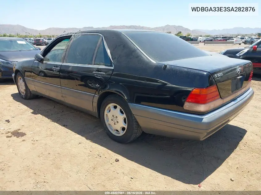 1995 Mercedes-Benz S 320 VIN: WDBGA33E3SA282876 Lot: 45407561