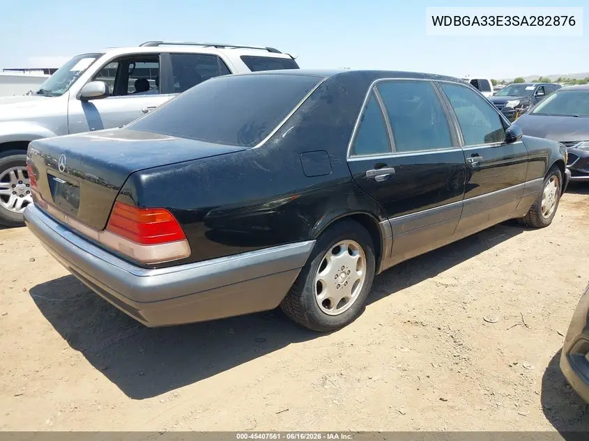 1995 Mercedes-Benz S 320 VIN: WDBGA33E3SA282876 Lot: 45407561