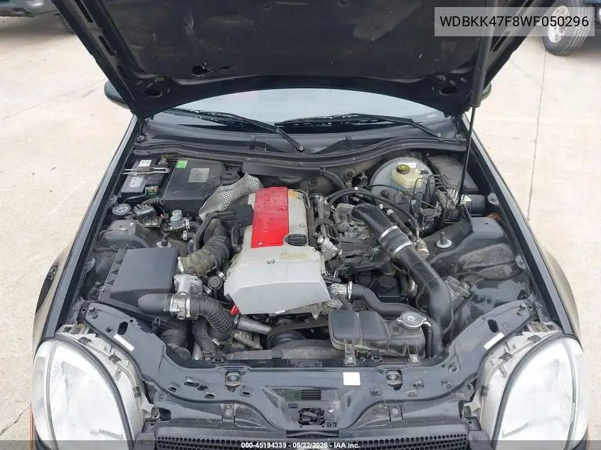 1998 Mercedes-Benz Slk 230 VIN: WDBKK47F8WF050296 Lot: 45194339