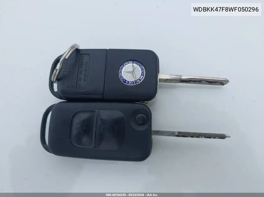 1998 Mercedes-Benz Slk 230 VIN: WDBKK47F8WF050296 Lot: 45194339