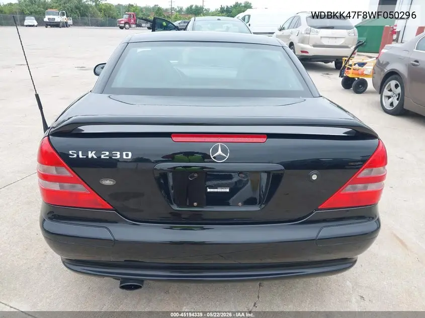 1998 Mercedes-Benz Slk 230 VIN: WDBKK47F8WF050296 Lot: 45194339