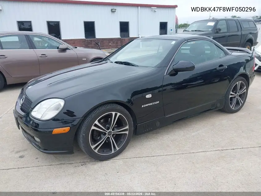 1998 Mercedes-Benz Slk 230 VIN: WDBKK47F8WF050296 Lot: 45194339