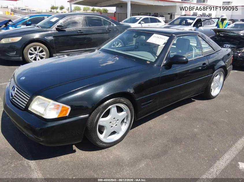 2001 Mercedes-Benz Sl 500 VIN: WDBFA68F91F199095 Lot: 45382943