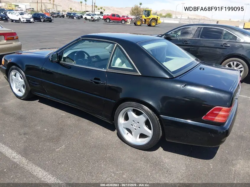2001 Mercedes-Benz Sl 500 VIN: WDBFA68F91F199095 Lot: 45382943