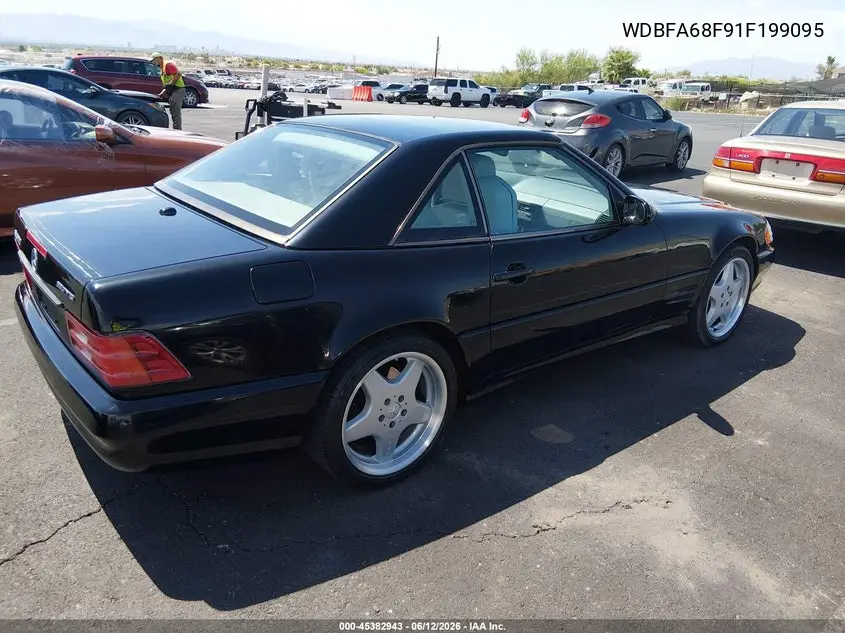 2001 Mercedes-Benz Sl 500 VIN: WDBFA68F91F199095 Lot: 45382943