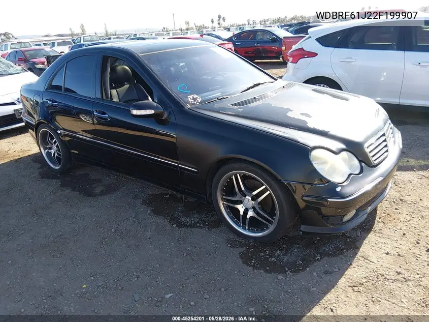 2002 Mercedes-Benz C 240 VIN: WDBRF61J22F199907 Lot: 45254201