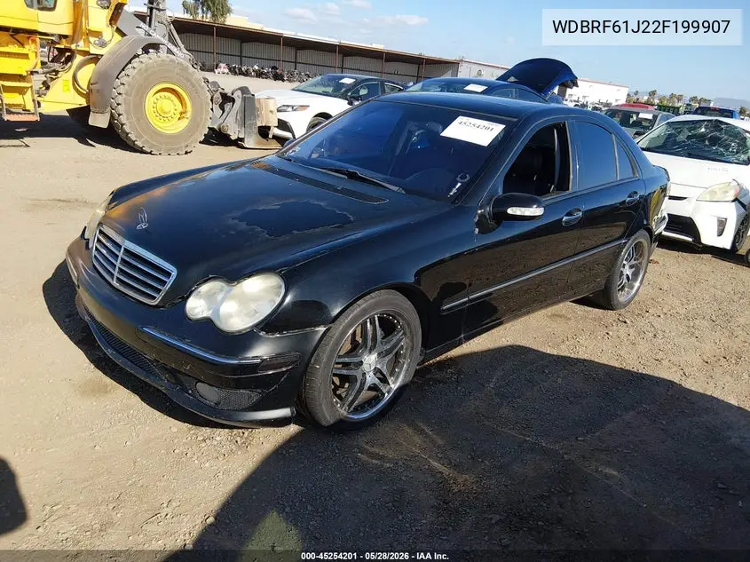 2002 Mercedes-Benz C 240 VIN: WDBRF61J22F199907 Lot: 45254201