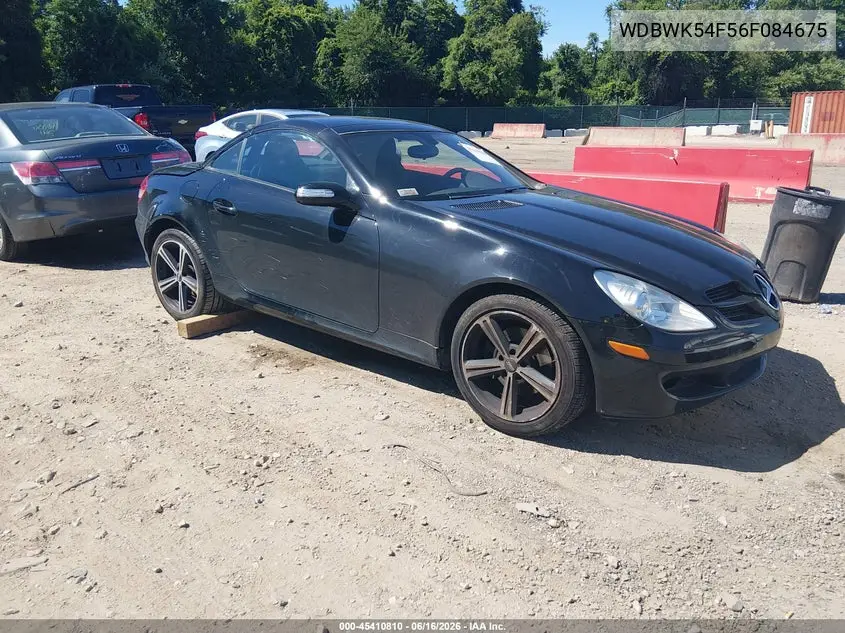 2006 Mercedes-Benz Slk 280 VIN: WDBWK54F56F084675 Lot: 45410810