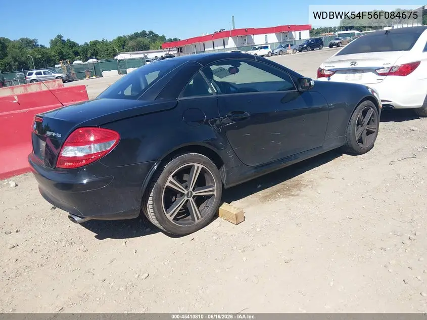 2006 Mercedes-Benz Slk 280 VIN: WDBWK54F56F084675 Lot: 45410810
