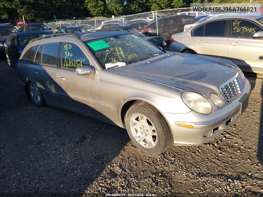 2006 Mercedes-Benz E 350 VIN: WDBUH56J96A766821 Lot: 45450110