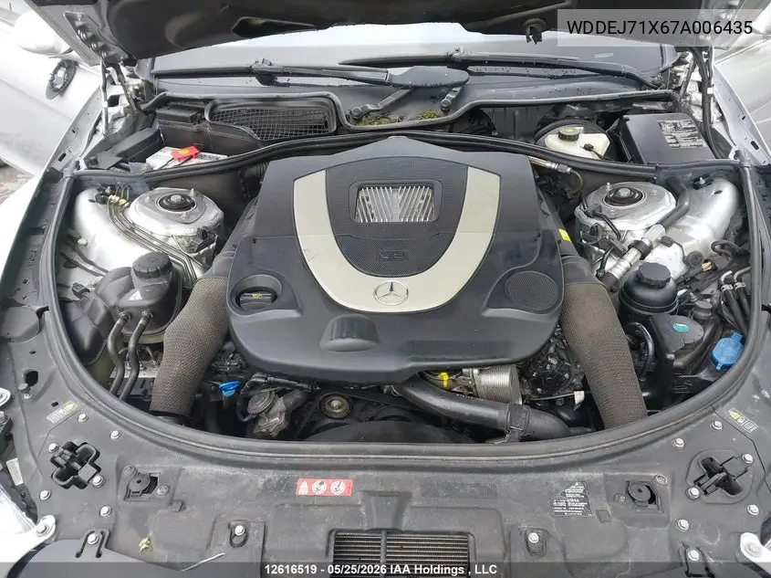 2007 Mercedes-Benz Cl 550 VIN: WDDEJ71X67A006435 Lot: 12616519